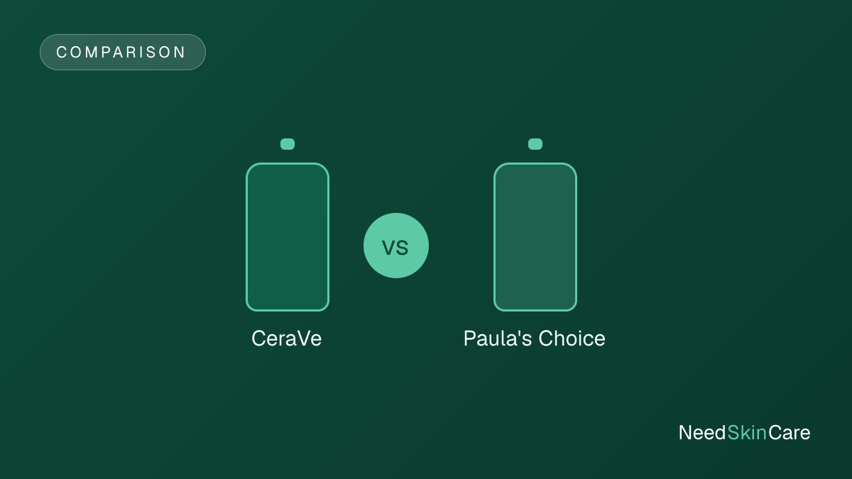 CeraVe vs Paula's Choice: Which Should You Buy?