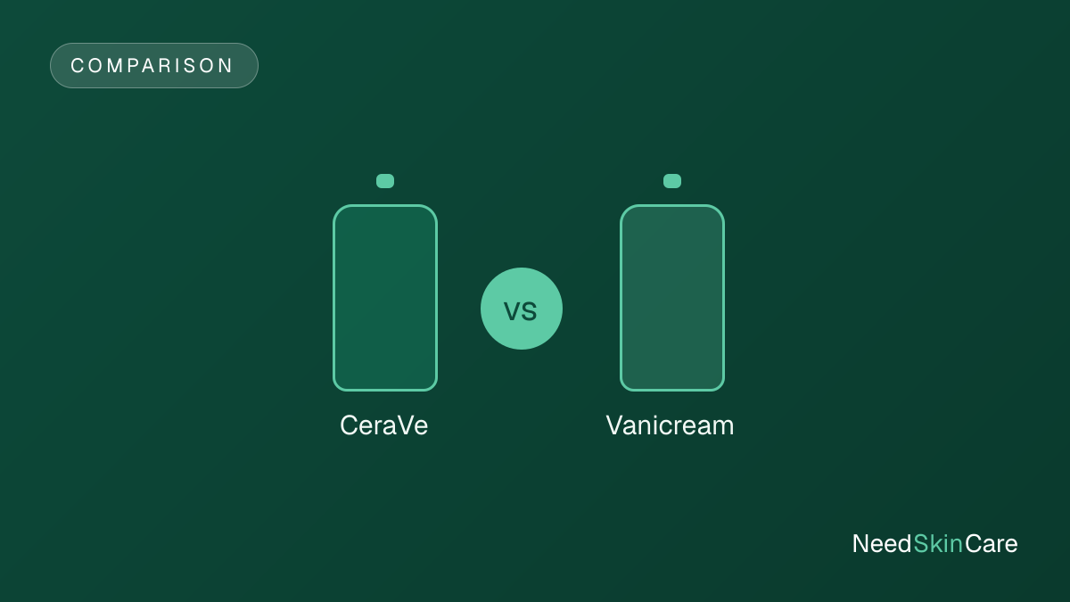 CeraVe vs Vanicream: Which Should You Buy?