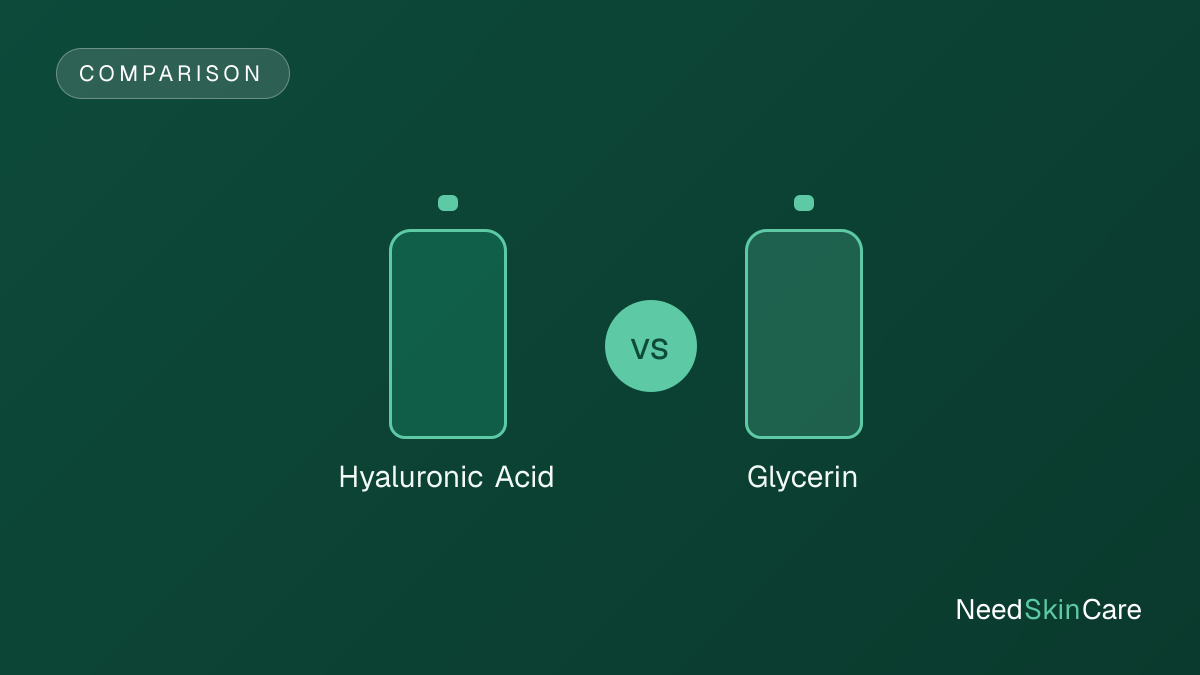Hyaluronic Acid vs Glycerin: Which Humectant Does Your Skin Need?