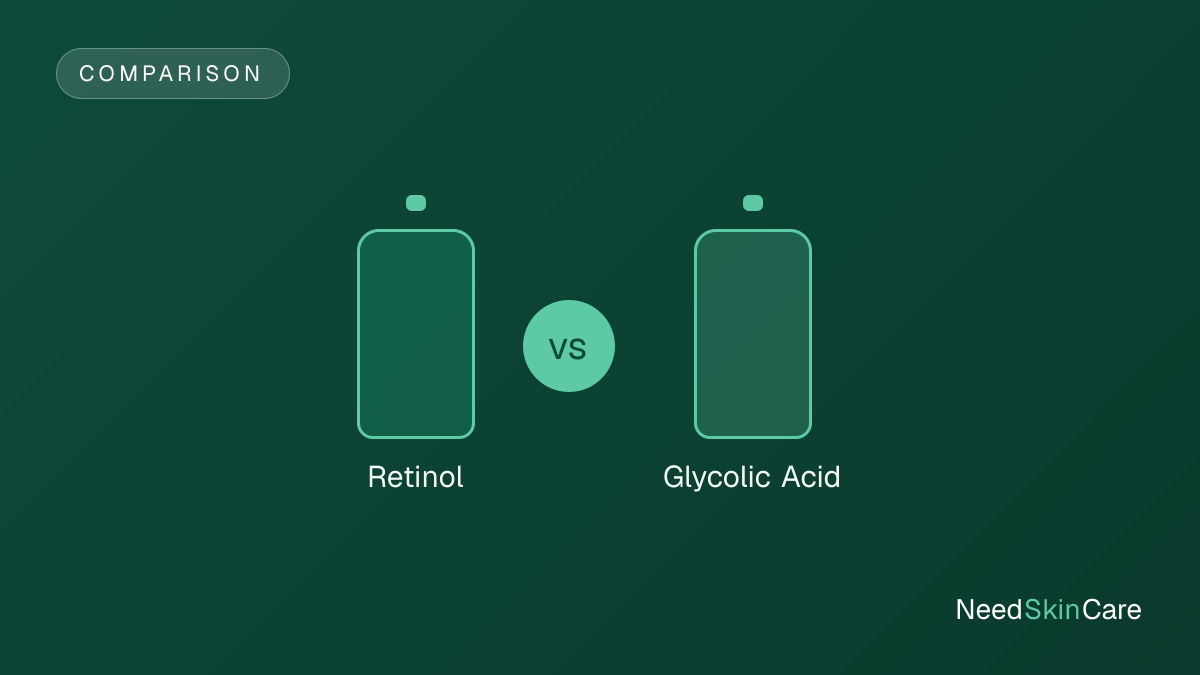 Retinol vs Glycolic Acid: Which One Do You Need?